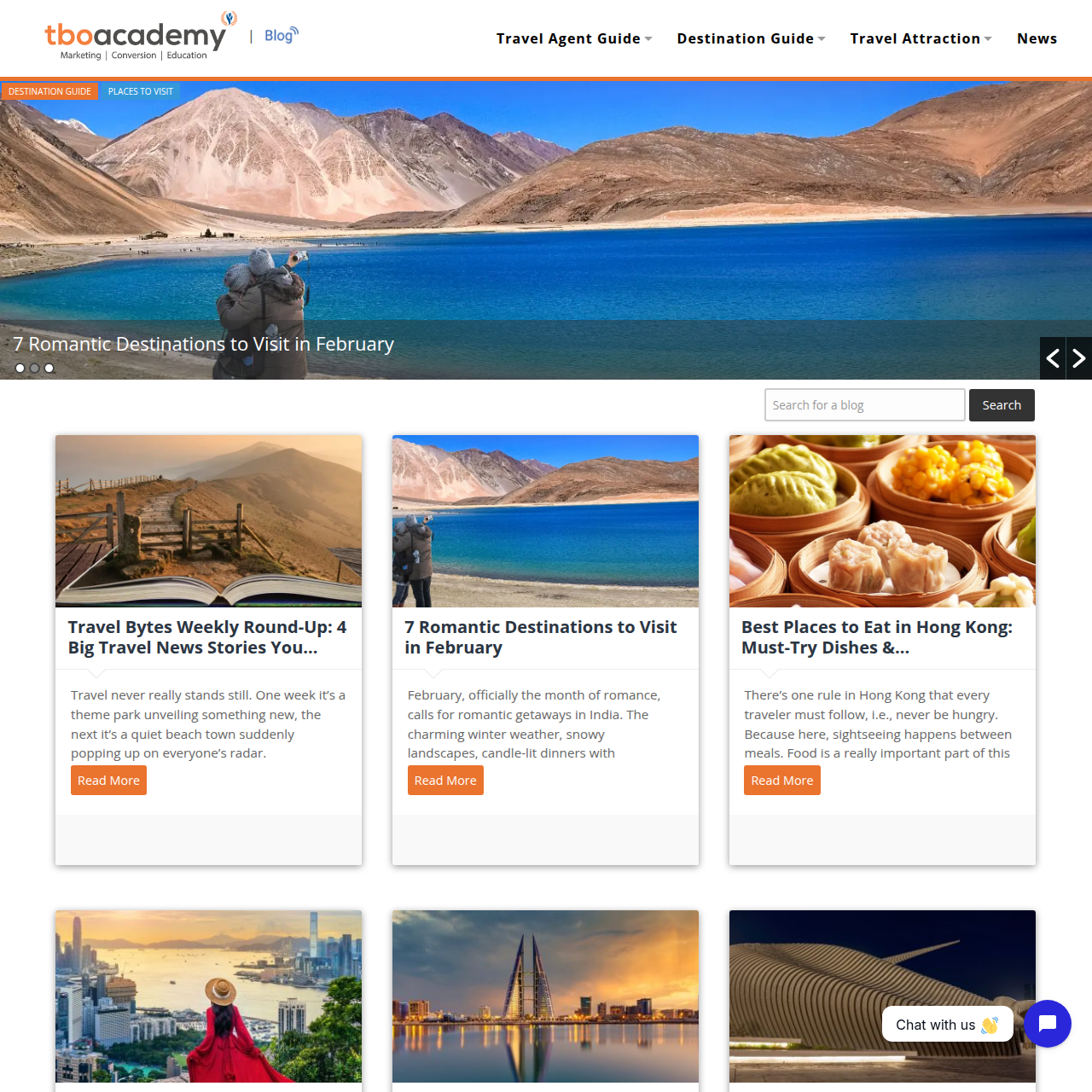 TBO Academy Blog Website